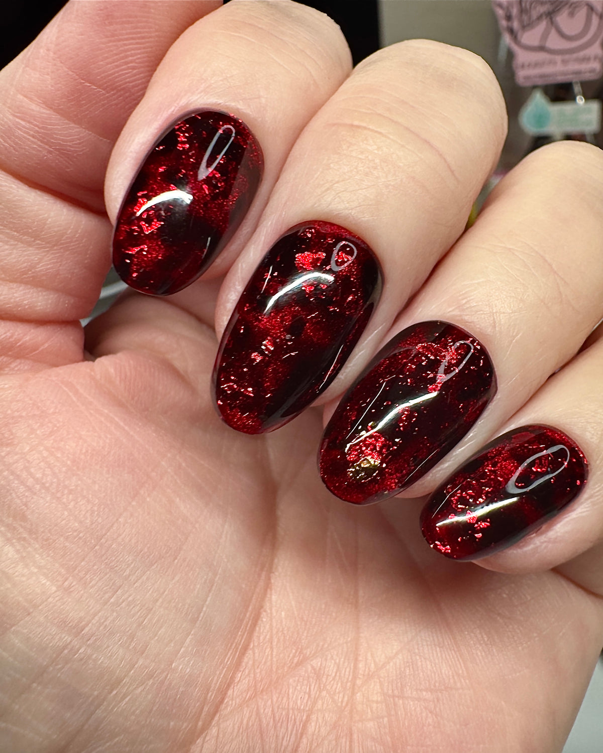 Ruby Tortie w/ Gold Flake