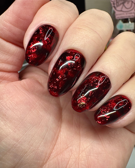 Ruby Tortie w/ Gold Flake